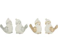 Manahee Design | Chapeau d'oiseau en polyresine | Couleur multi | 13,5 cm x 12 cm x 10 cm