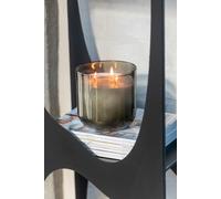 Manahee Design | Cire Verte Olive & Frank Incense | 15,5 cm H x 15 cm L x 15 cm l | 75 heures
