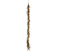 Manahee Design | Décoration Suspendue Plumes Or | couleur Or | 145 cm x 30 cm x 30 cm