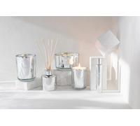 Manahee Design | Diffuseur de parfum maison en verre argenté | 16,5 cm x 3,5 cm x 3,5 cm | 50 ml | Parfum fruité COTTON CANDY