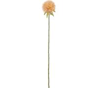 Manahee Design | Fleur Allium en plastique rose pêche | 44 x 7 x 6 cm | Lot de 24