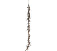 Manahee Design | Guirlande de Plumes Décoratives Argent | Plumes | 145 cm x 30 cm x 30 cm