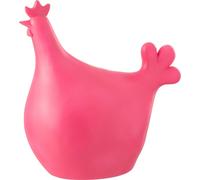 Manahee Design | Haut Coq Extérieur en Polyresine Rose | 35 cm x 34,5 cm x 22 cm