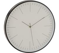Manahee Design | Horloge Gerbert Aluminium Noir | 40x40x5 cm