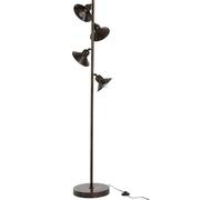 Manahee Design | Lampadaire 4 lampes | Métal / Fer forgé | Brun foncé | 156 x 32 x 32 cm