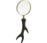 Manahee Design | Loupe Bois Aluminium Noir | 8 cm x 22 cm x 4 cm