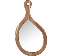 Manahee Design | Miroir Palette Bois/Verre Naturel | 63 cm x 36 cm x 2 cm
