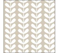 Manahee Design | Pack de 20 Serviettes Papier Abstract Taupe Large | Beige | 16 x 16 cm