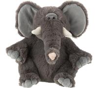 Manahee Design | Peluches Éléphant en Polyester Gris Small | Hauteur 23 cm | Longueur 23 cm | Largeur 23 cm