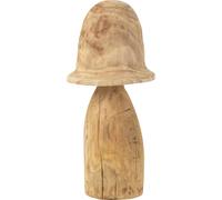 Manahee Design | Pied de champignon en bois naturel | Naturel | 70 x 35 x 35 cm