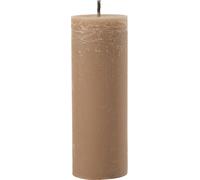 Manahee Design | Pilier Extérieur Cire Paraffine Taupe | 28 cm x 10 cm x 10 cm | 1,91 kg