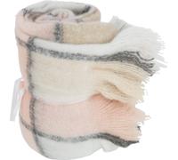 Manahee Design | Plaid en polyester beige/rose | 180 x 130 cm | 2 cm d'épaisseur
