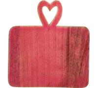 Manahee Design | Plateau en bois de manguier rose | 20 x 19 x 2 cm