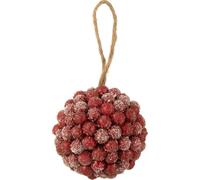 Manahee Design | Polyresine rouge 12x12x12 cm | Accroche-souliers décoratif