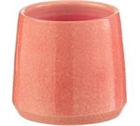 Manahee Design | Pot rond en céramique rose | Rose | 13 x 14 x 14 cm