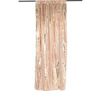 Manahee Design | Rideau Réversible Paillettes Champagne/Blanc | 250x125 cm | Coton/Lin/Polyester