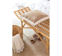 Manahee Design | Rotin Naturel Banc | 49 cm x 120 cm x 41 cm