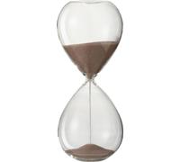 Manahee Design | Sablier déco en verre rose clair | Rose | H19 x L8 x P8 cm