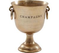 Manahee Design | Seau à Champagne Doré Aluminium Massif | 28,5x37,5x28,5 cm | Refroidisseur de Bouteilles Design