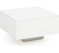 Manahee Design | Table basse | Bois | Blanc | 60 x 60 x 35,5 cm