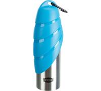 Manahee Pawni | Bouteille inox avec gamelle | Argent, Noir/Rouge | 750 ml