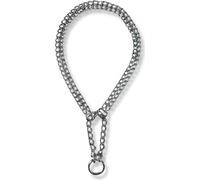 Manahee Pawni | Collier à chaîne Topmast en acier allié chromé | Double slip | 40 cm