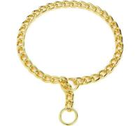 Manahee Pawni | Collier chaîne réglable métal 3 mm | Couleur laiton doré | Longueur 40 cm