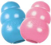 Manahee Pawni | Jouet KONG Puppy S | Caoutchouc naturel 100% latex | Couleurs aléatoires bleu ou rose