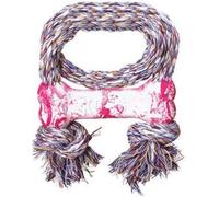 Manahee Pawni | KONG Puppy Goodie Bone + Corde XS | Caoutchouc doux résistant | 8 cm