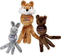 Manahee Pawni | KONG Wubba Friends L | Jouet interactif en peluche couleur variée | Dimensions 41x9x10 cm