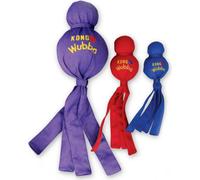 Manahee Pawni | KONG Wubba Nylon | Couleur variable | Taille Small - Jouet pour chien durable avec sifflet intégré