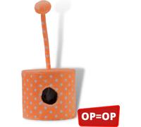 Manahee Pawni | Mini Arbre à Griffer pour Chat Wiggle | Orange | 16x16x36 cm