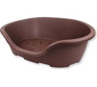 Manahee Pawni | Panier chien plastique bordeaux rouge | 102 cm