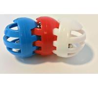Manahee Pawni | Set de 3 Balles de Jeu avec Cloches | Jouet pour Chien