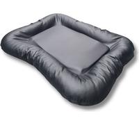 Manahee Pawni | Topmast All Weather Coussin en cuir Skai noir | 125 x 100 cm