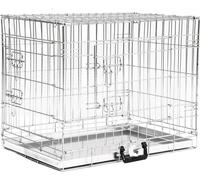 Manahee Pawni | Topmast Cage Chien Acier Thermolaqué | Zincé | 107 x 68 x 75 cm | 2 Portes