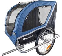 Manahee Pawni | Topmast Hondenfietskar Ease | Bleu | 86x57x65 cm