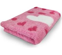 Manahee Pawni | Vet Bed Big Heart Rose | Latex Anti Slip | 150 x 100 cm