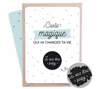 Manahia - Carte à gratter Papy - Annonce originale Futur Grand-Père