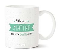 Manahia - Mug Merci Maître - Cadeau original Fin d'Année Scolaire