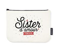 Manahia - Pochette Sister d'amour - Cadeau Original Sœur