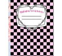 Mañana será bonito: Pink,green,Karol G, teen, young adult,adult, checker pattern, hearts,lolipop fetid,barbed wire,learning,notebook,study