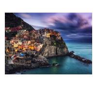 Manarola At Dusk, Cinque Terre, Italy - Puzzle 1000 Pièces