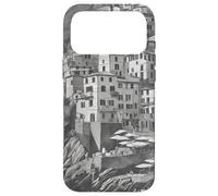 Manarola Cinque Terre La Spezia Italia Design Vintage Coque pour iPhone 17 Pro Max