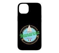 Manarola Cinque Terre La Spezia Rétro Italie Vintage Coque pour iPhone 14 Plus
