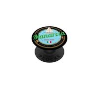 Manarola Cinque Terre La Spezia Rétro Italie Vintage PopSockets PopGrip Adhésif