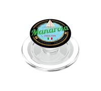 Manarola Cinque Terre La Spezia Rétro Italie Vintage PopSockets PopGrip pour MagSafe