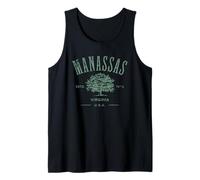 Manassas Virginia Souvenir Vintage Style Vieilli Débardeur