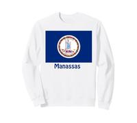 Manassas Virginie Drapeau USA Souvenir Sweatshirt