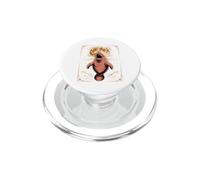 Manatee Howling to The Moon Sea Cow Ocean Parody PopSockets PopGrip pour MagSafe